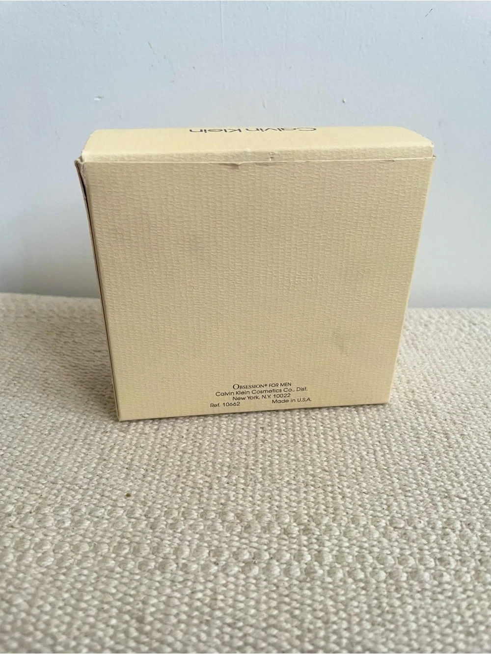 Calvin Klein Obsession For Men Soap 5.3 oz Sealed w/ Case Box Vintage